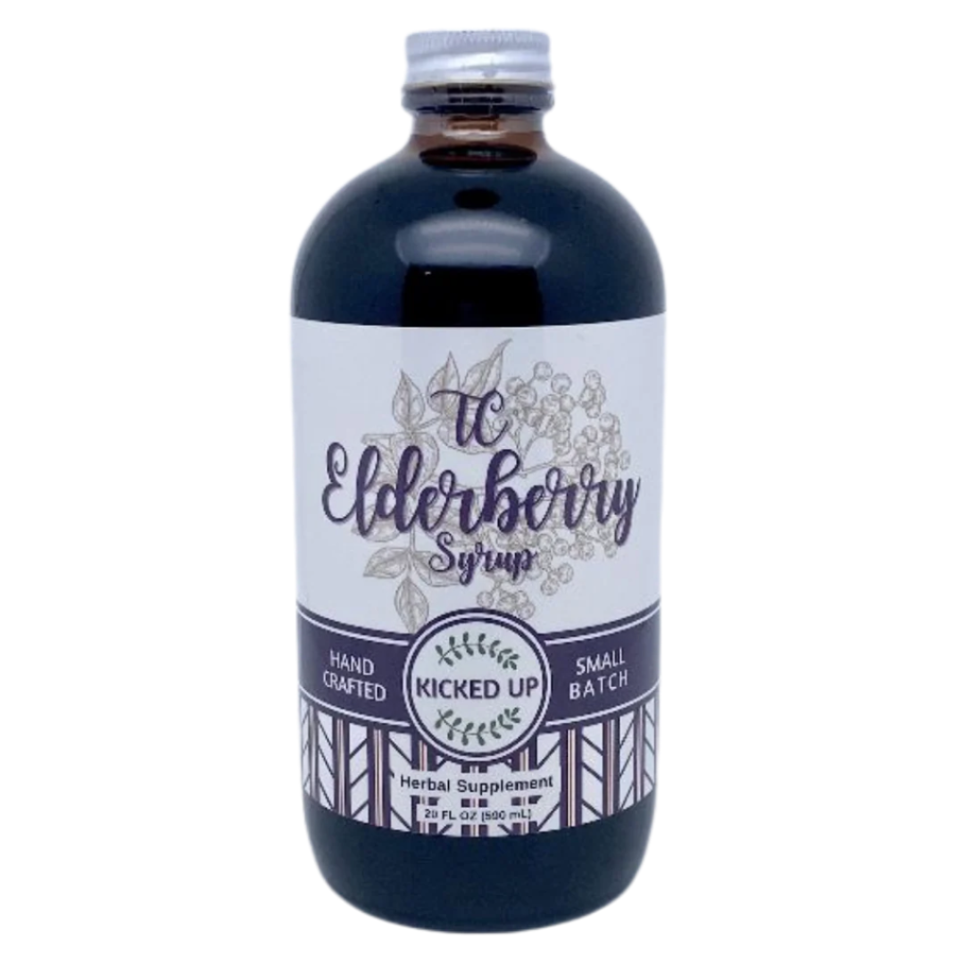 Kicked Up Elderberry Syrup 20oz – TC Elderberry